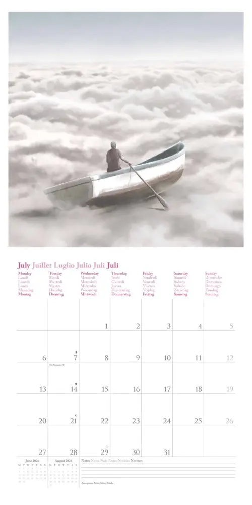 Bild: 4069095006294 | N Neumann - Modern Surrealism 2026 - Wandkalender...