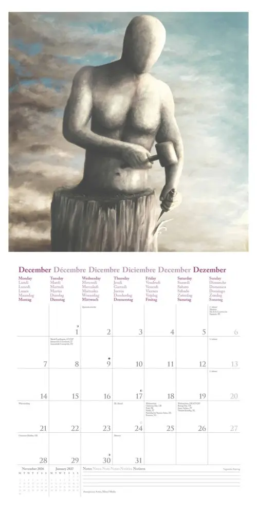 Bild: 4069095006294 | N Neumann - Modern Surrealism 2026 - Wandkalender...