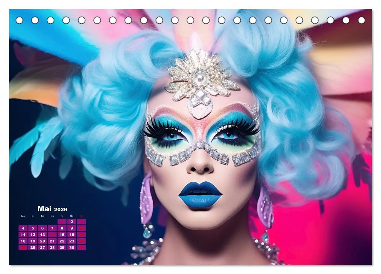 Bild: 9783457516294 | Drag Queens. Glamouröse und wunderschöne Drag-Kunst (Tischkalender...