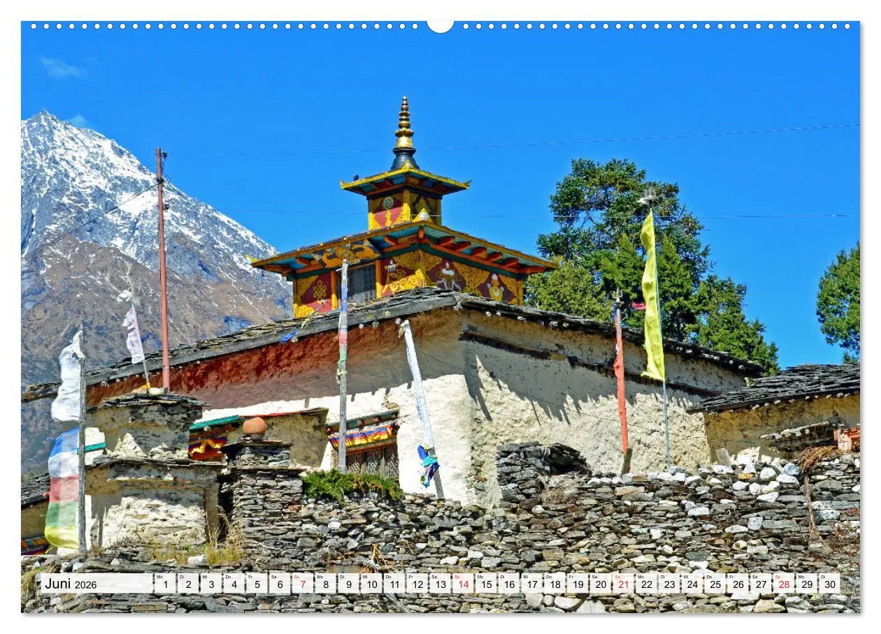 Bild: 9783457686294 | BUDDHISMUS in NEPAL (hochwertiger Premium Wandkalender 2026 DIN A2...