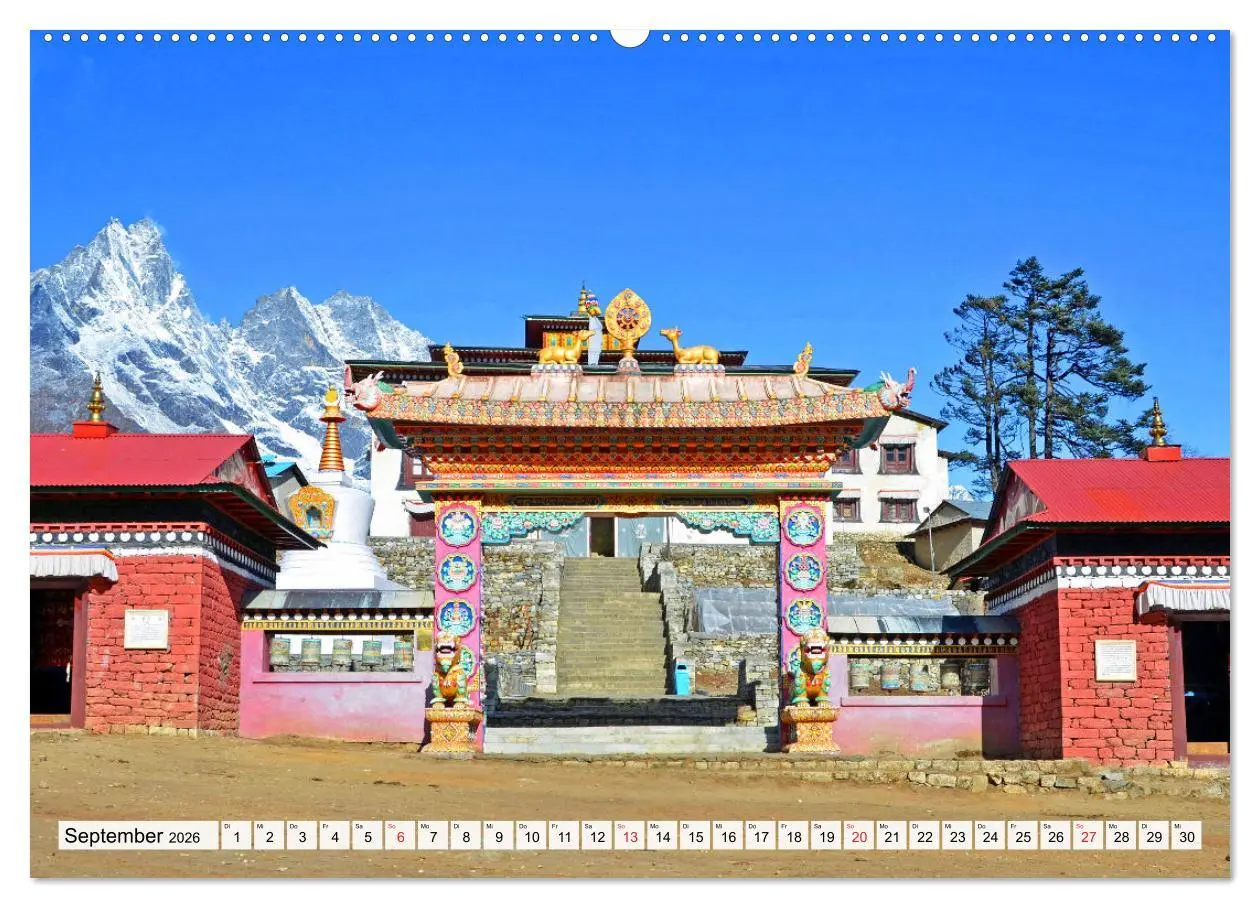 Bild: 9783457686294 | BUDDHISMUS in NEPAL (hochwertiger Premium Wandkalender 2026 DIN A2...