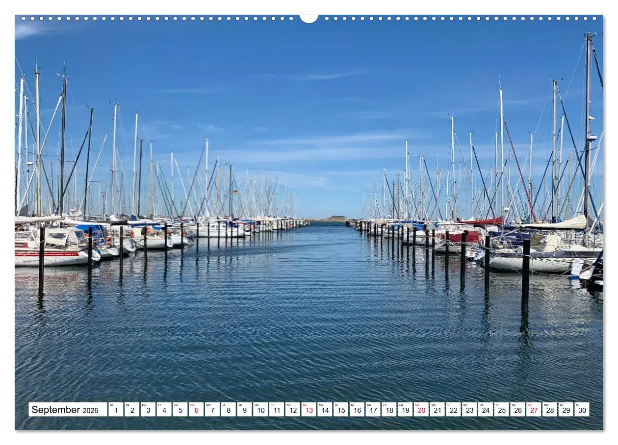 Bild: 9783457826294 | Küstenort Heiligenhafen (Wandkalender 2026 DIN A2 quer), CALVENDO...