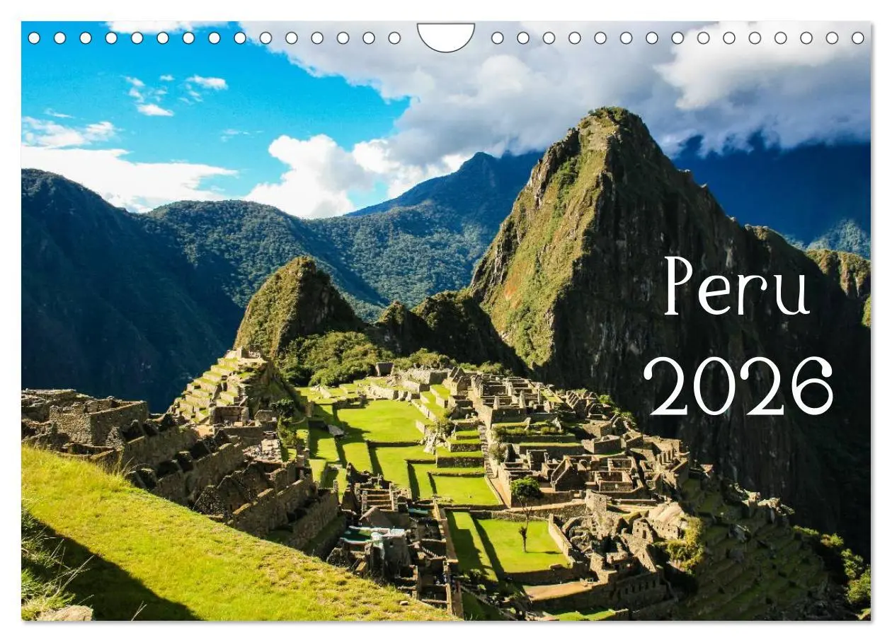 Cover: 9783516156294 | Peru 2026 (Wandkalender 2026 DIN A4 quer), CALVENDO Monatskalender