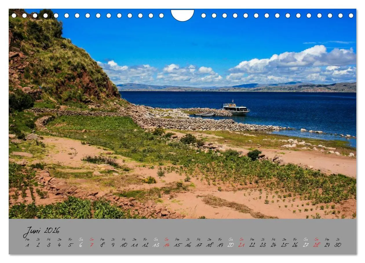 Bild: 9783516156294 | Peru 2026 (Wandkalender 2026 DIN A4 quer), CALVENDO Monatskalender