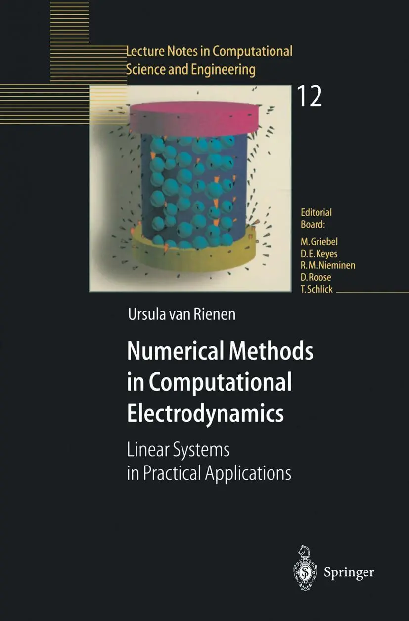 Cover: 9783540676294 | Numerical Methods in Computational Electrodynamics | Ursula Van Rienen