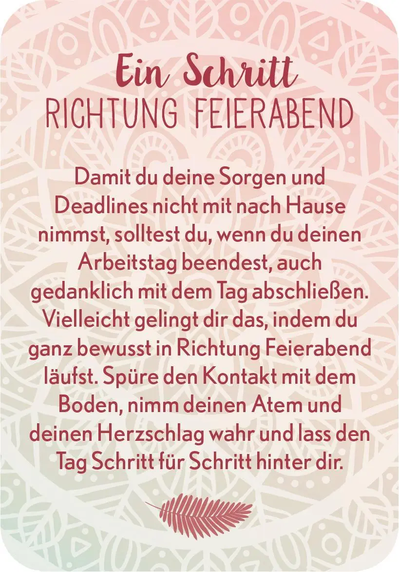 Bild: 9783845836294 | Achtsamkeit fürs Büro. 50 Karma-Kärtchen | Taschenbuch | 51 S. | 2020