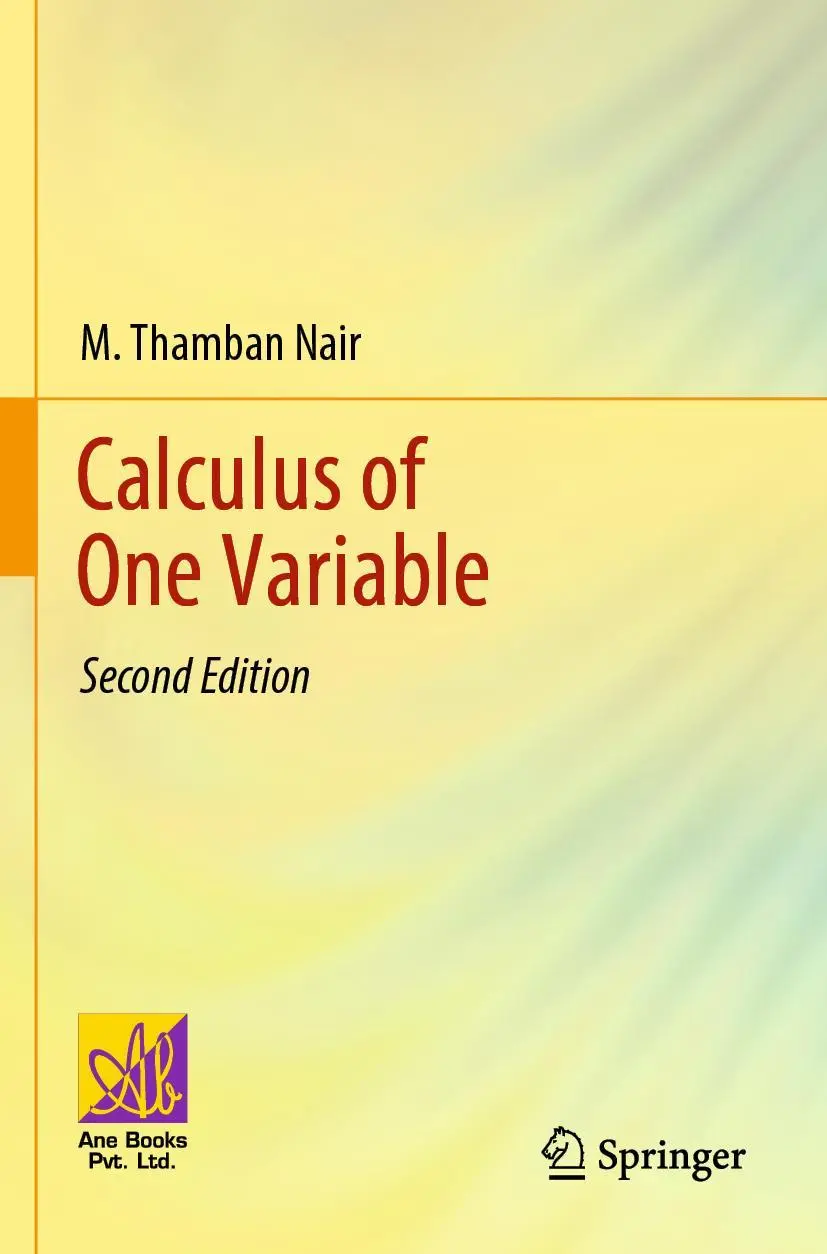 Cover: 9783030886394 | Calculus of One Variable | M. Thamban Nair | Taschenbuch | xix | 2023