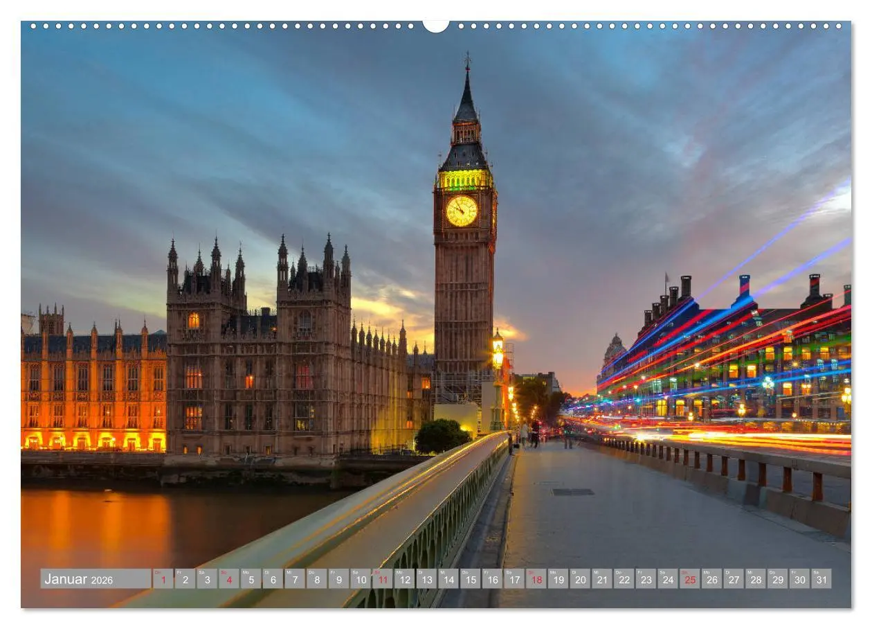 Bild: 9783457676394 | London Sehenswürdigkeiten (hochwertiger Premium Wandkalender 2026...