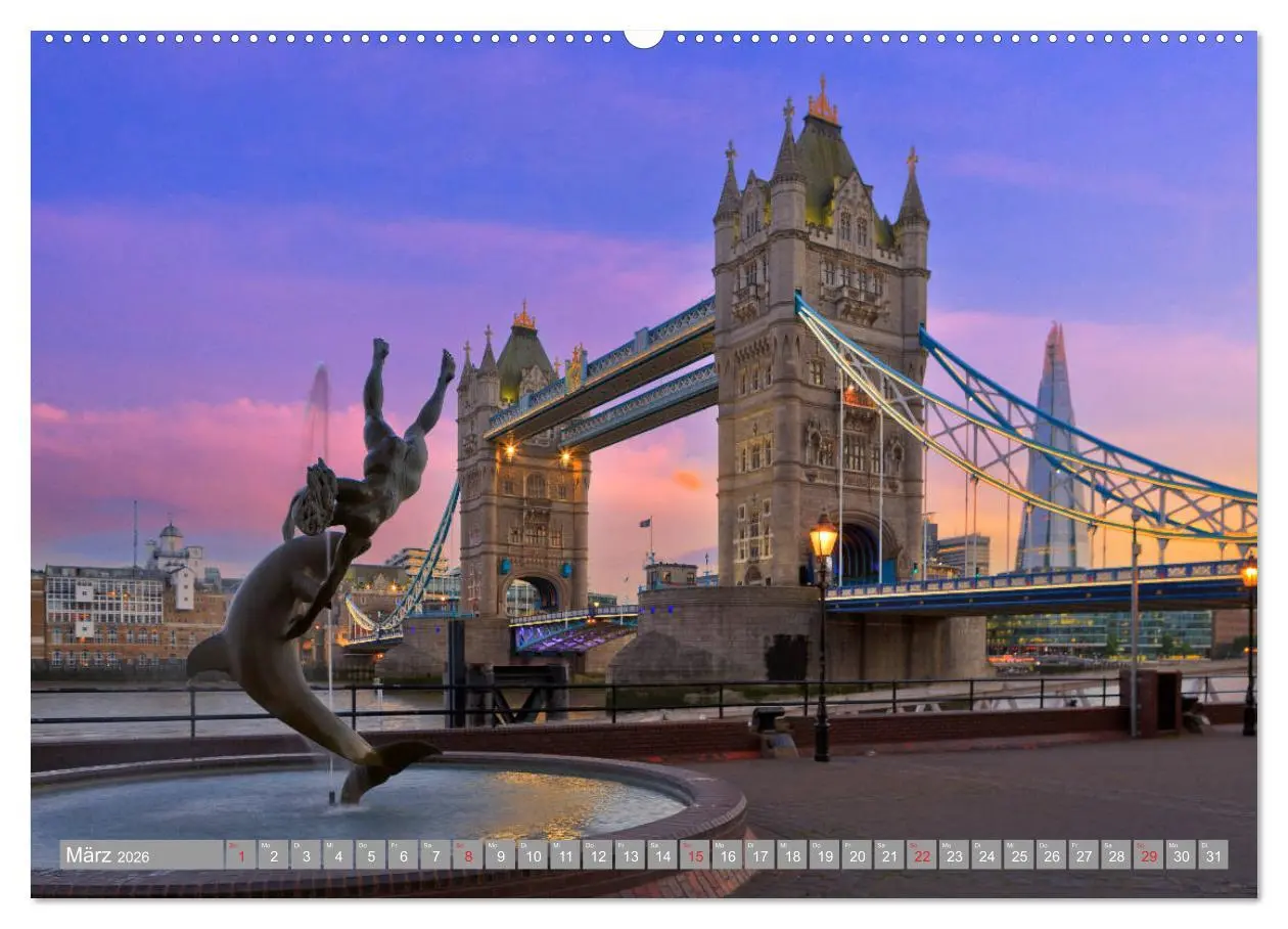 Bild: 9783457676394 | London Sehenswürdigkeiten (hochwertiger Premium Wandkalender 2026...