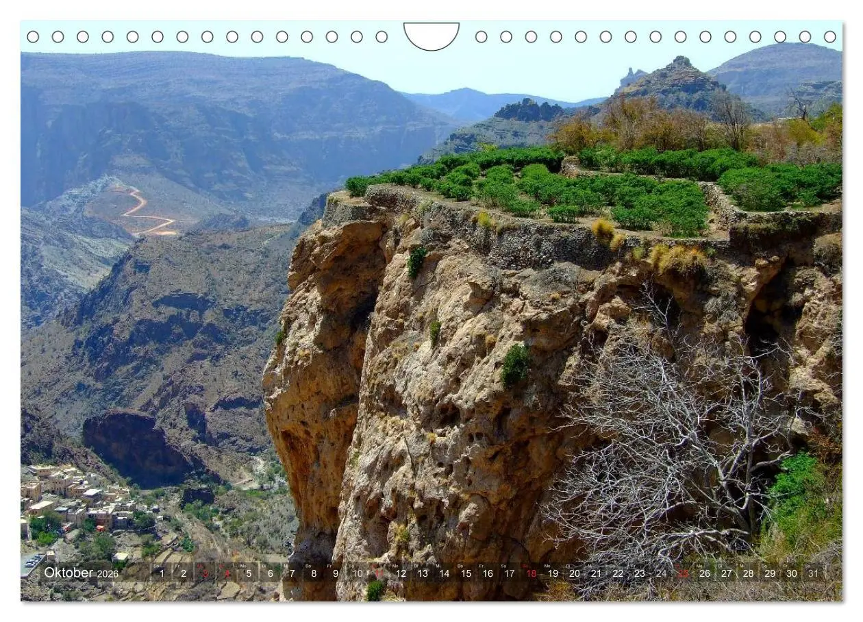 Bild: 9783516216394 | Oman - Eine Bilder-Reise (Wandkalender 2026 DIN A4 quer), CALVENDO...