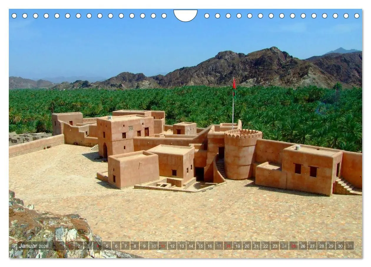 Bild: 9783516216394 | Oman - Eine Bilder-Reise (Wandkalender 2026 DIN A4 quer), CALVENDO...