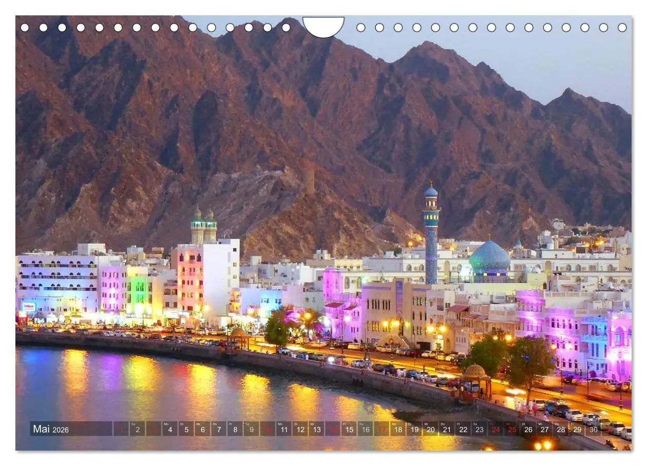 Bild: 9783516216394 | Oman - Eine Bilder-Reise (Wandkalender 2026 DIN A4 quer), CALVENDO...