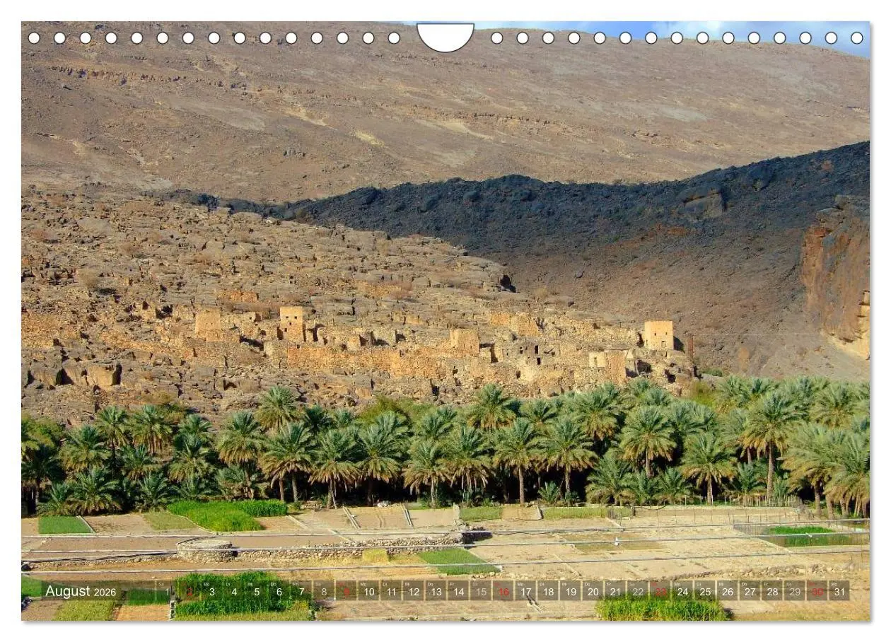 Bild: 9783516216394 | Oman - Eine Bilder-Reise (Wandkalender 2026 DIN A4 quer), CALVENDO...
