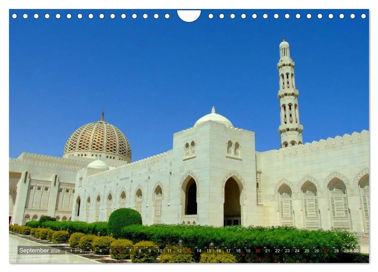 Bild: 9783516216394 | Oman - Eine Bilder-Reise (Wandkalender 2026 DIN A4 quer), CALVENDO...