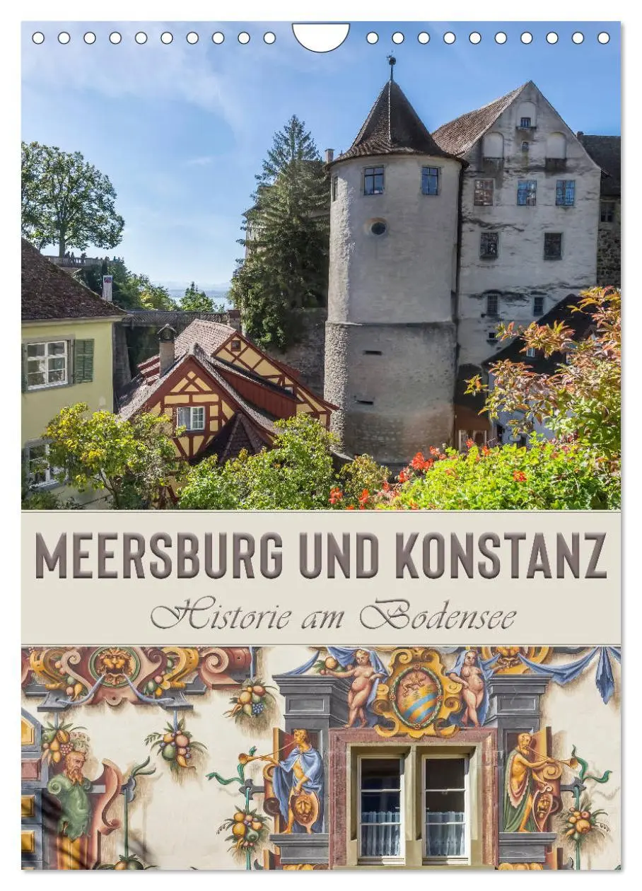 Cover: 9783516386394 | MEERSBURG UND KONSTANZ Historie am Bodensee (Wandkalender 2026 DIN...