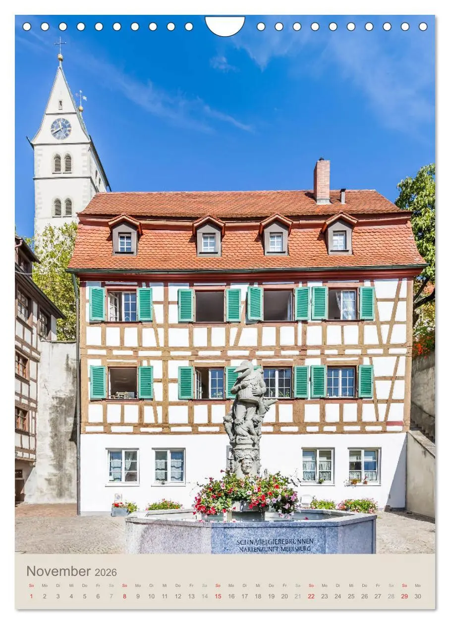Bild: 9783516386394 | MEERSBURG UND KONSTANZ Historie am Bodensee (Wandkalender 2026 DIN...