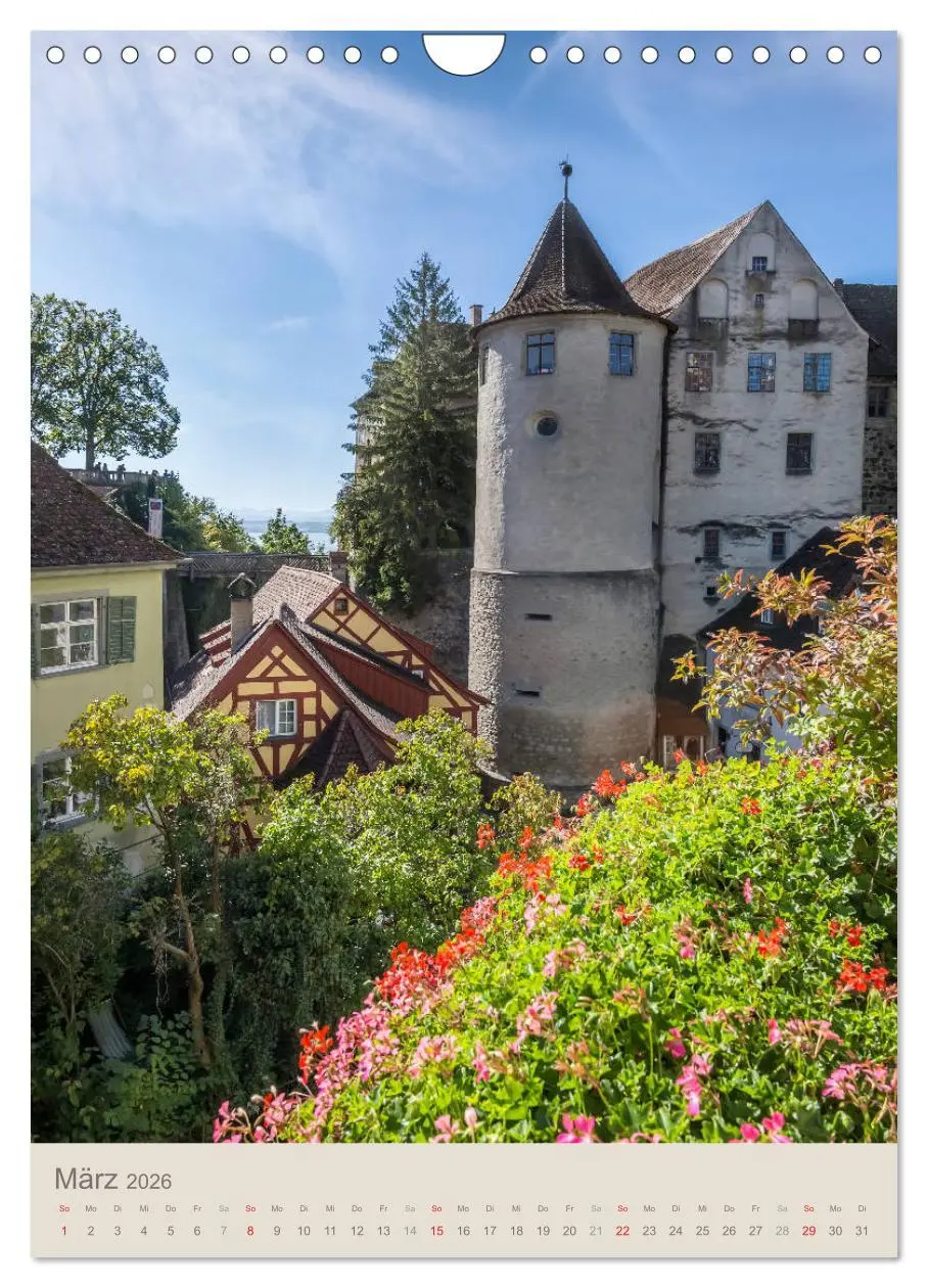 Bild: 9783516386394 | MEERSBURG UND KONSTANZ Historie am Bodensee (Wandkalender 2026 DIN...