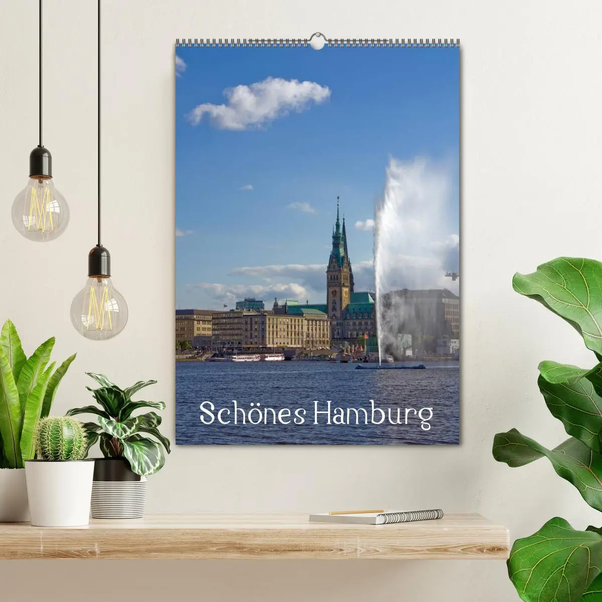 Bild: 9783516456394 | Schönes Hamburg (Wandkalender 2026 DIN A2 hoch), CALVENDO...