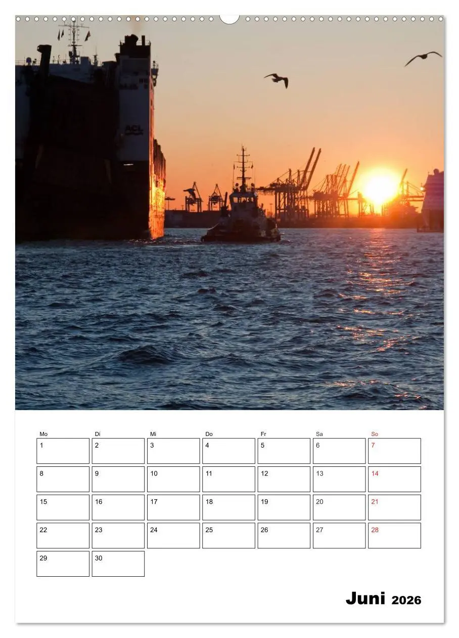 Bild: 9783516456394 | Schönes Hamburg (Wandkalender 2026 DIN A2 hoch), CALVENDO...