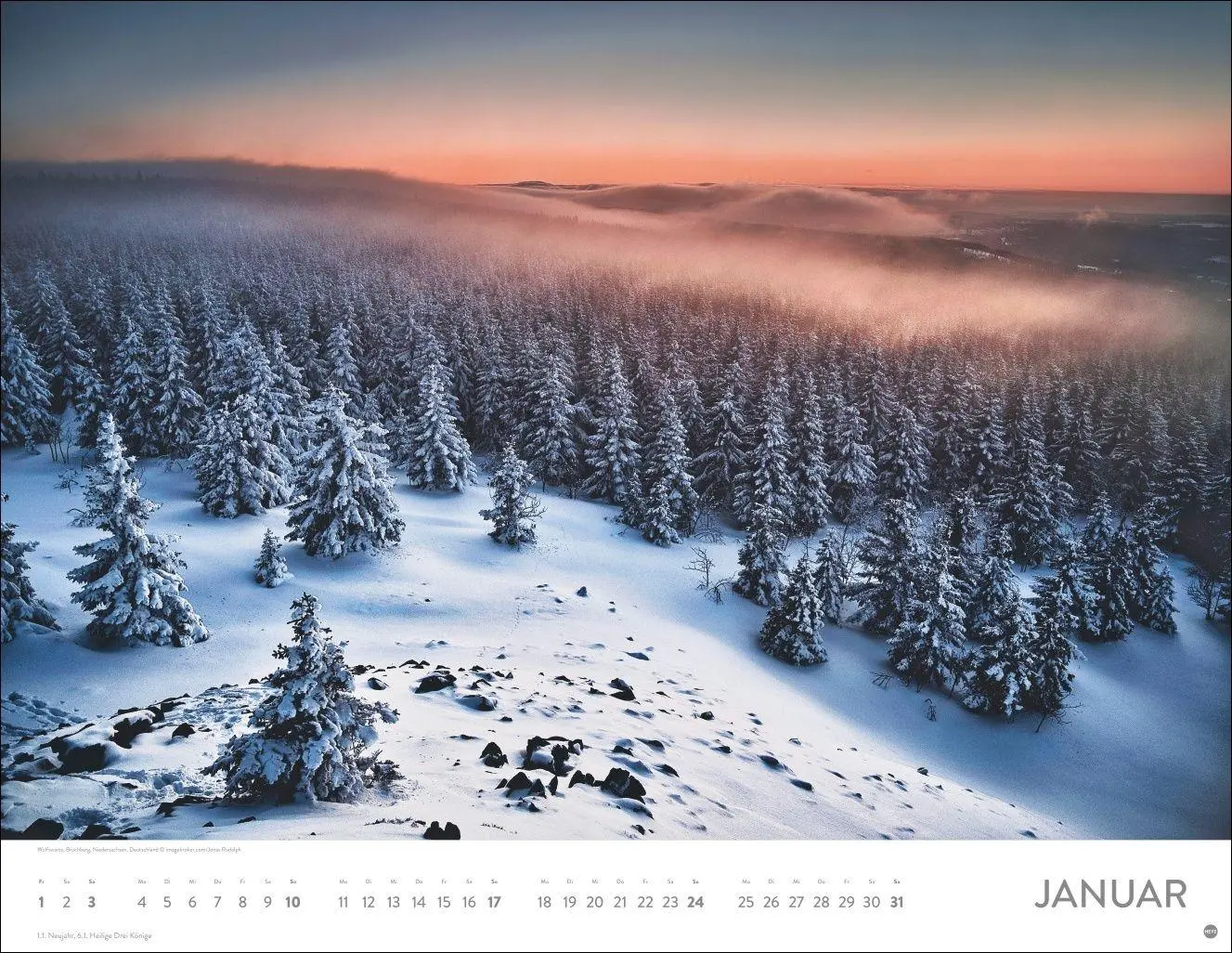 Bild: 9783756416394 | Magie des Lichts Posterkalender 2027 | Heye | Kalender | Spiralbindung