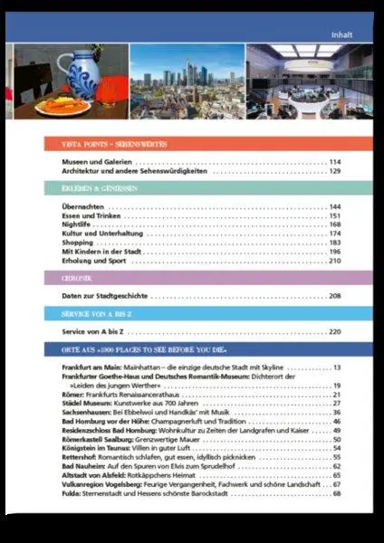 Bild: 9783961416394 | Reiseführer Frankfurt. Stadtführer inklusive Ebook. Ausflugsziele,...