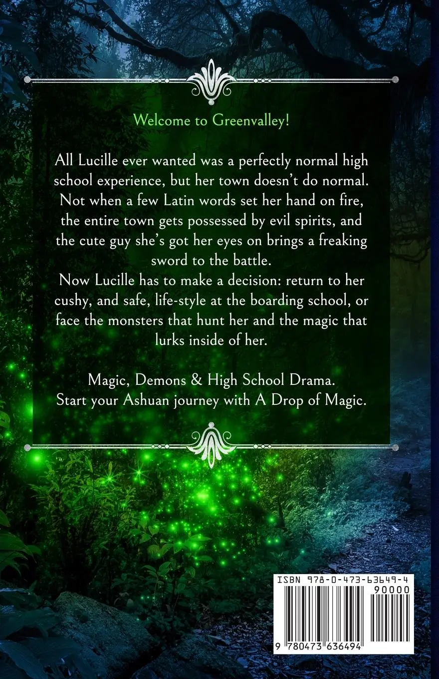 Rückseite: 9780473636494 | A Drop of Magic | Ashuan Greed 1 | Ruth | Taschenbuch | Englisch