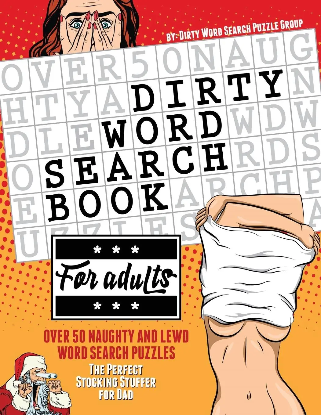 Cover: 9781945006494 | Dirty Word Search Book for Adults | Dirty Word Search Puzzle Group