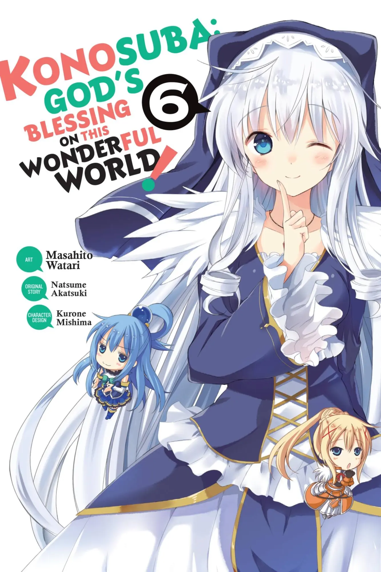 Cover: 9781975326494 | Konosuba: God's Blessing on This Wonderful World!, Vol. 6 (Manga)