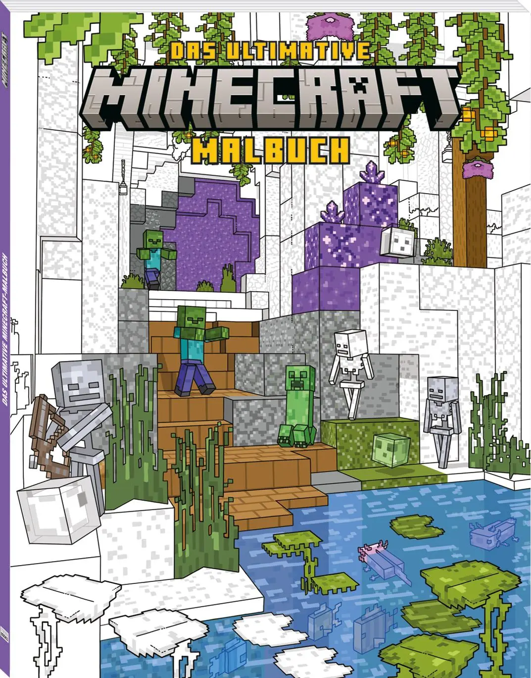 Cover: 9783833246494 | Minecraft: Das ultimative Minecraft-Malbuch | Malbuch | Panini | Buch