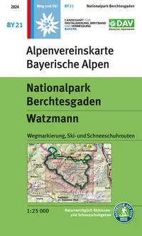 Cover: 9783948256494 | Nationalpark Berchtesgaden, Watzmann | Deutscher Alpenverein | Gefalzt