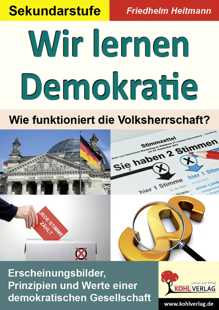Cover: 9783956866494 | Wir lernen Demokratie | Friedhelm Heitmann | Taschenbuch | 32 S.