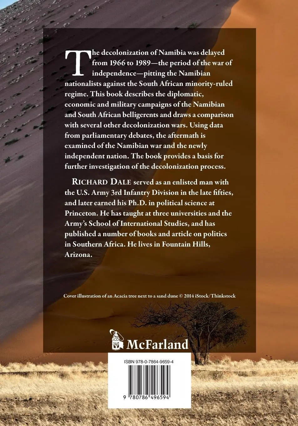 Rückseite: 9780786496594 | The Namibian War of Independence, 1966-1989 | Richard Dale | Buch