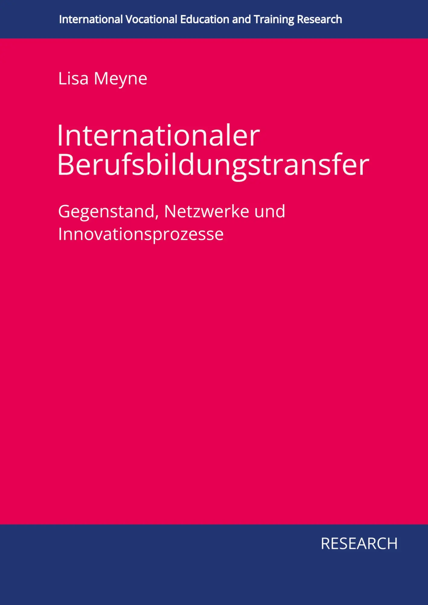 Cover: 9783384776594 | Internationaler Berufsbildungstransfer | Lisa Meyne | Taschenbuch