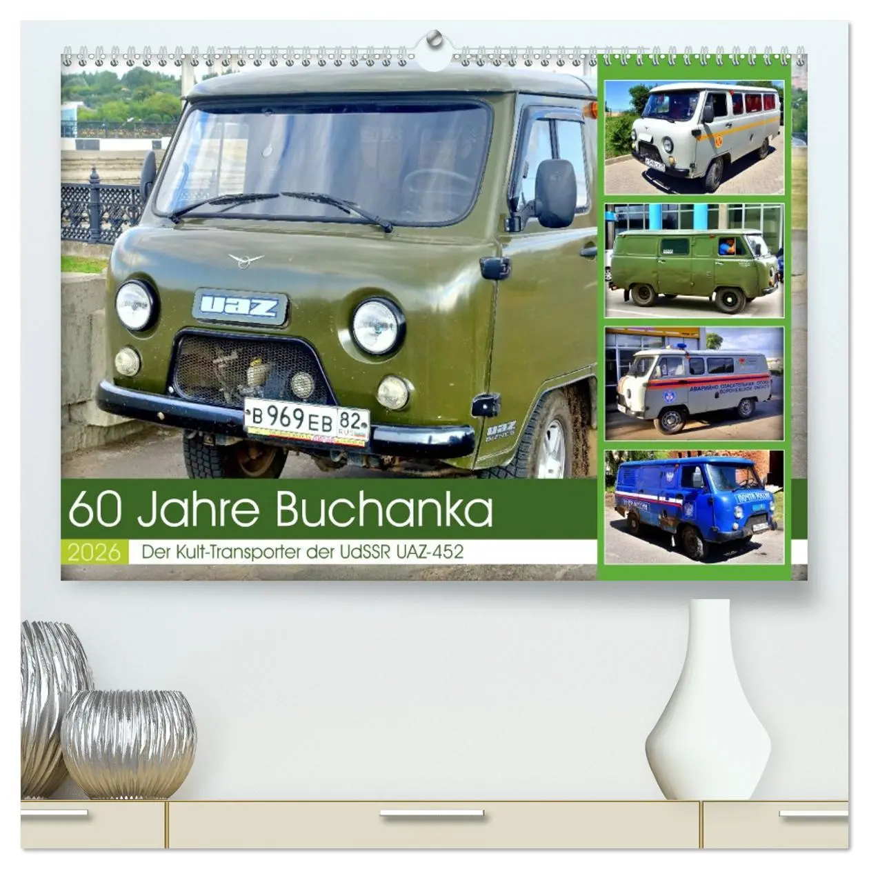 Cover: 9783457346594 | 60 Jahre Buchanka - Der Kult-Transporter der UdSSR UAZ-452...