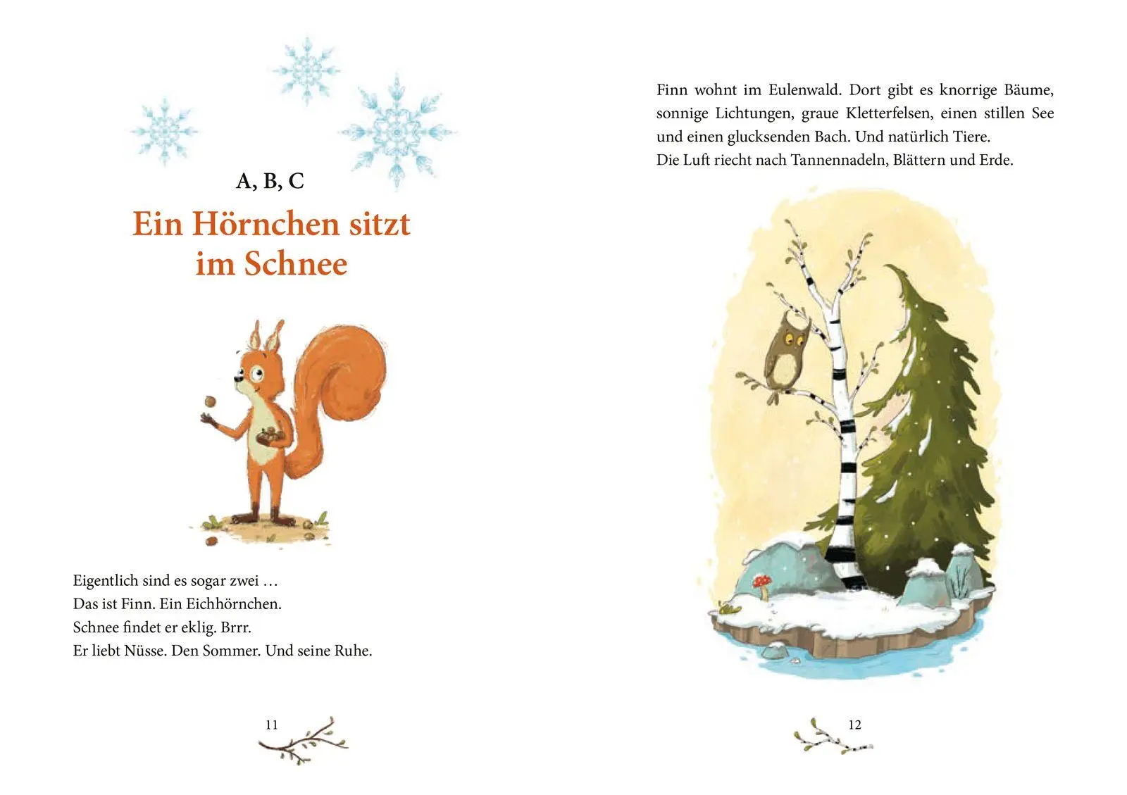 Bild: 9783737376594 | Schneehörnchen Flocke - Zusammen ist man weniger klein | Mara Andeck