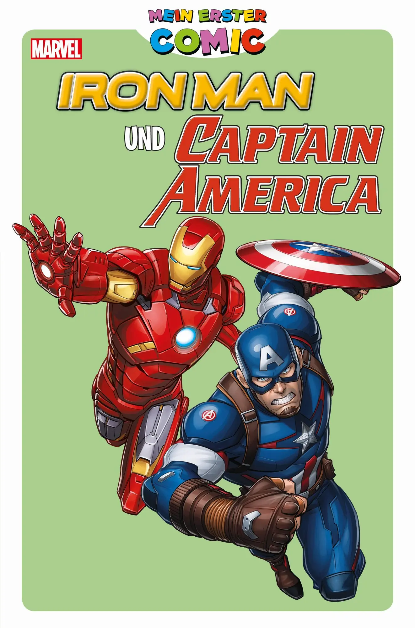Cover: 9783741616594 | Mein erster Comic: Iron Man und Captain America | Lente (u. a.) | Buch
