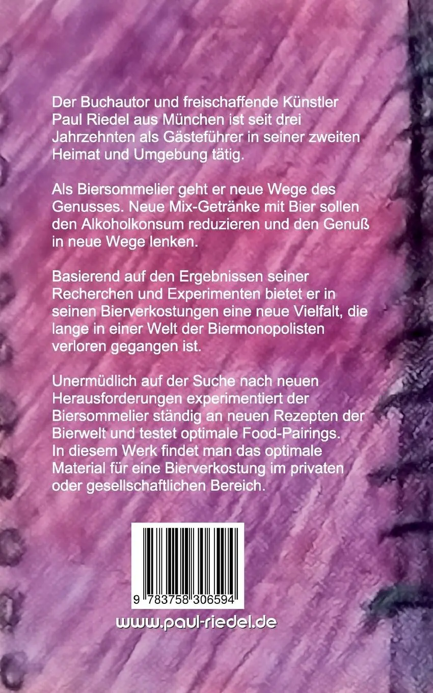Rückseite: 9783758306594 | Bayern und Bier | Bierverkostung für zu Hause | Paul Riedel | Buch