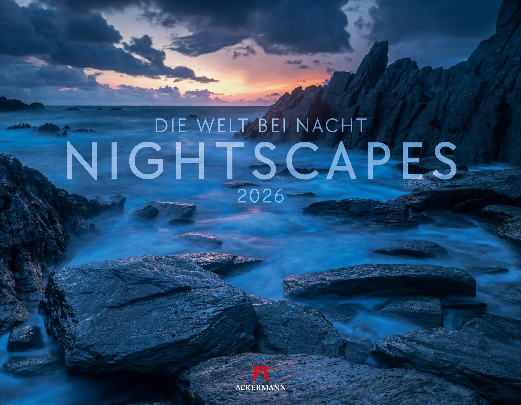 Cover: 9783838426594 | Nightscapes Kalender 2026 Die Welt bei Nacht | GmbH | Kalender | 14 S.