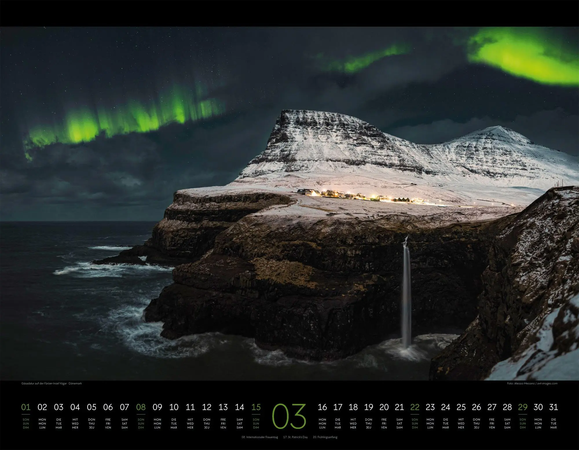 Bild: 9783838426594 | Nightscapes Kalender 2026 Die Welt bei Nacht | GmbH | Kalender | 14 S.