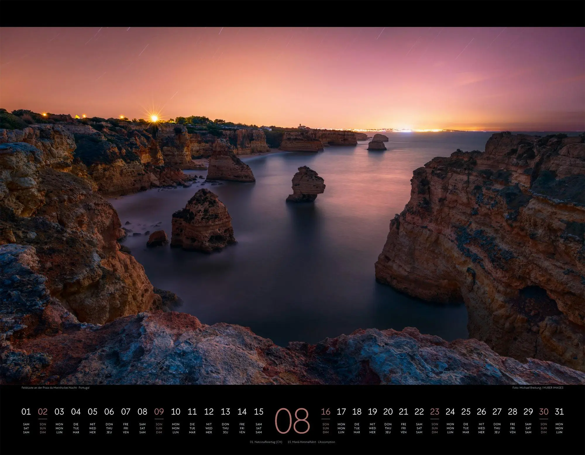 Bild: 9783838426594 | Nightscapes Kalender 2026 Die Welt bei Nacht | GmbH | Kalender | 14 S.