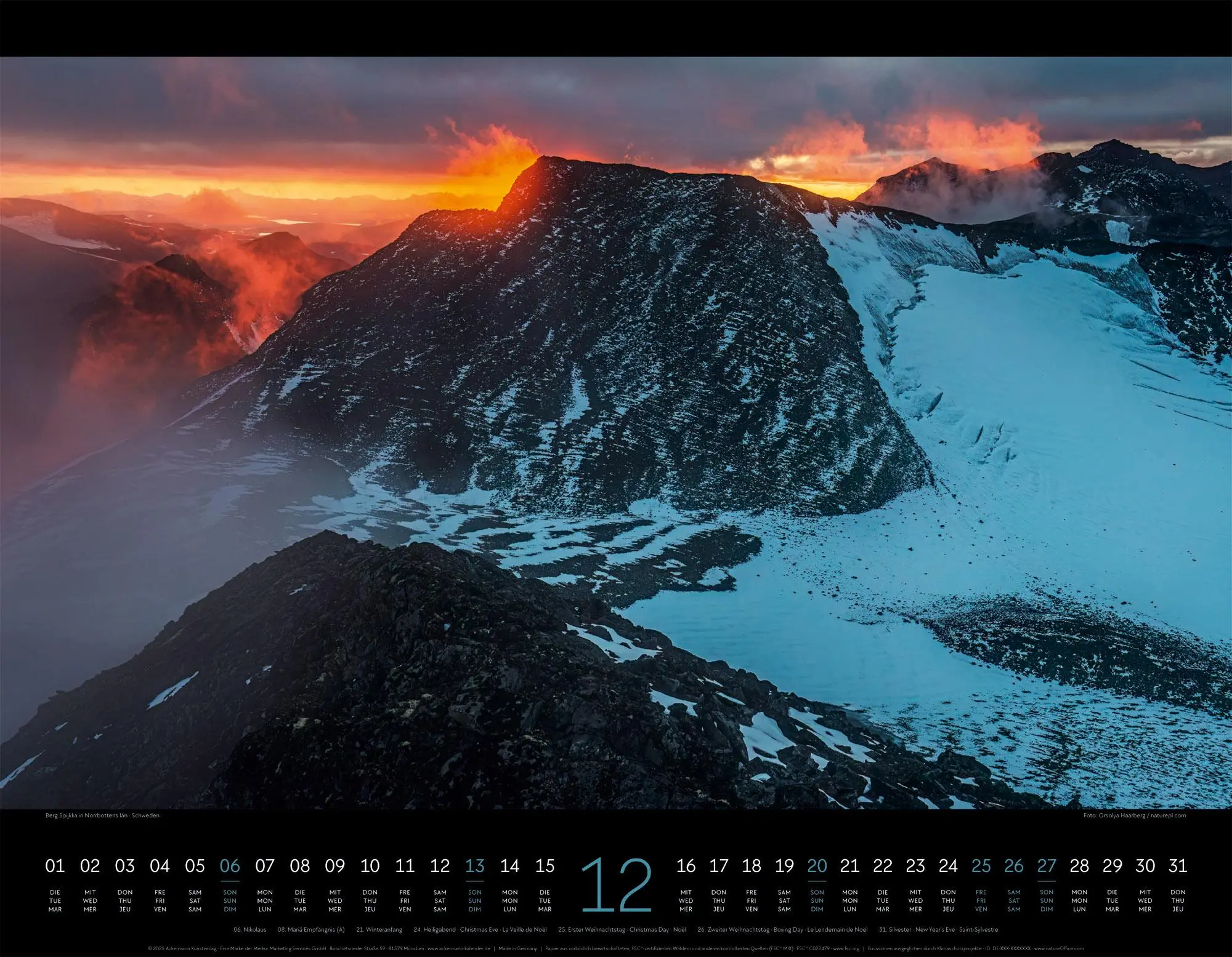 Bild: 9783838426594 | Nightscapes Kalender 2026 Die Welt bei Nacht | GmbH | Kalender | 14 S.