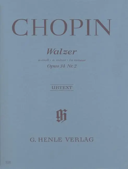 Cover: 9790201806594 | Walzer A-Moll Op. 34 No. 2 | Frédéric Chopin | Taschenbuch | Buch