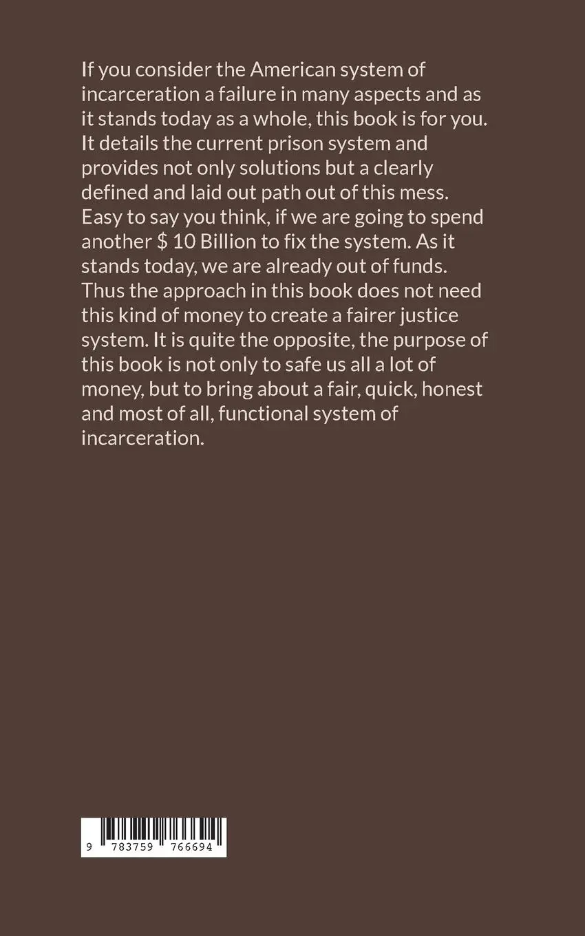 Rückseite: 9783759766694 | The Prison Reform Book | Martin Bolt | Taschenbuch | Englisch | 2024