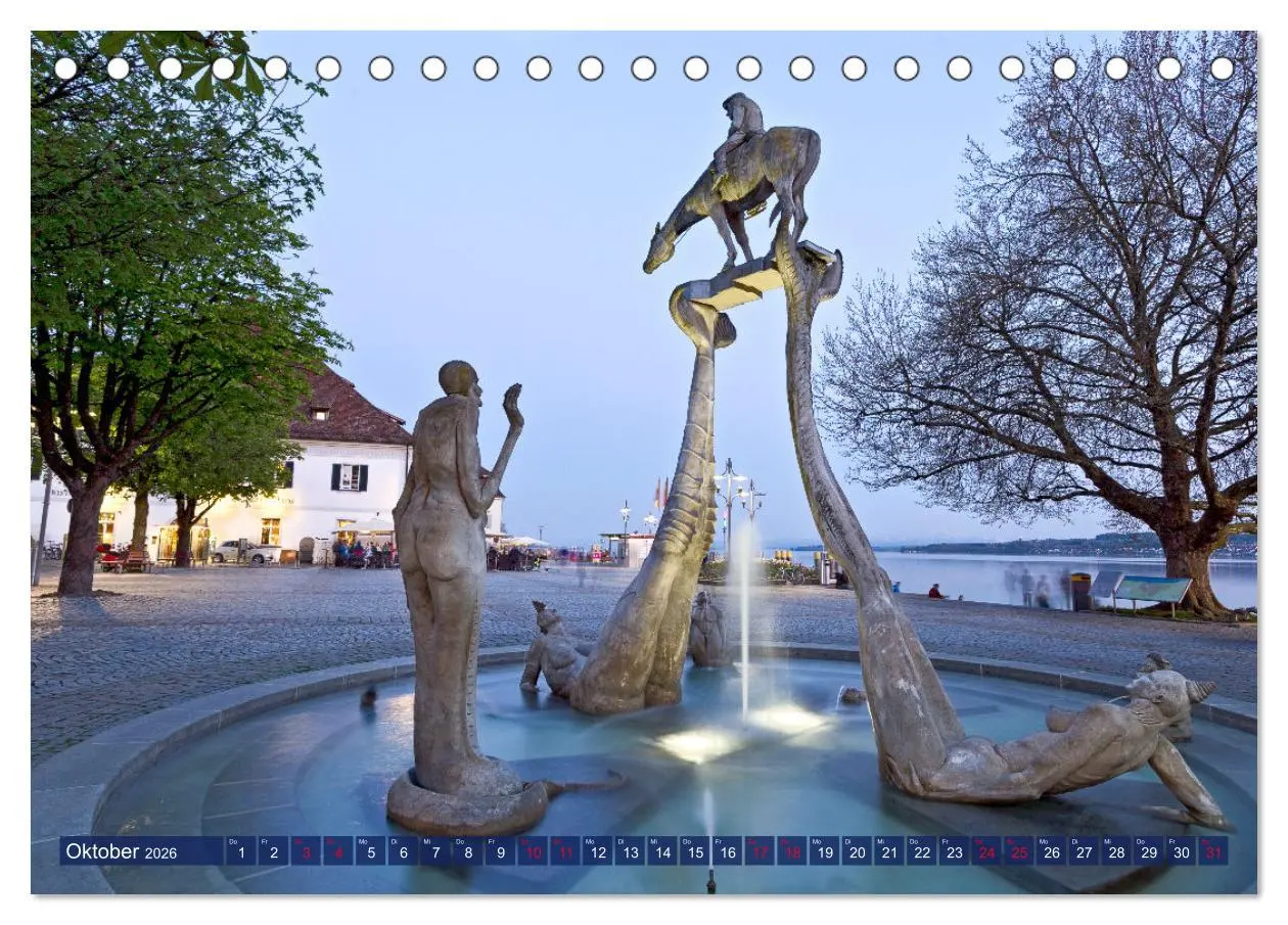 Bild: 9783457636794 | Sehnsuchtsziel Bodensee (Tischkalender 2026 DIN A5 quer), CALVENDO...