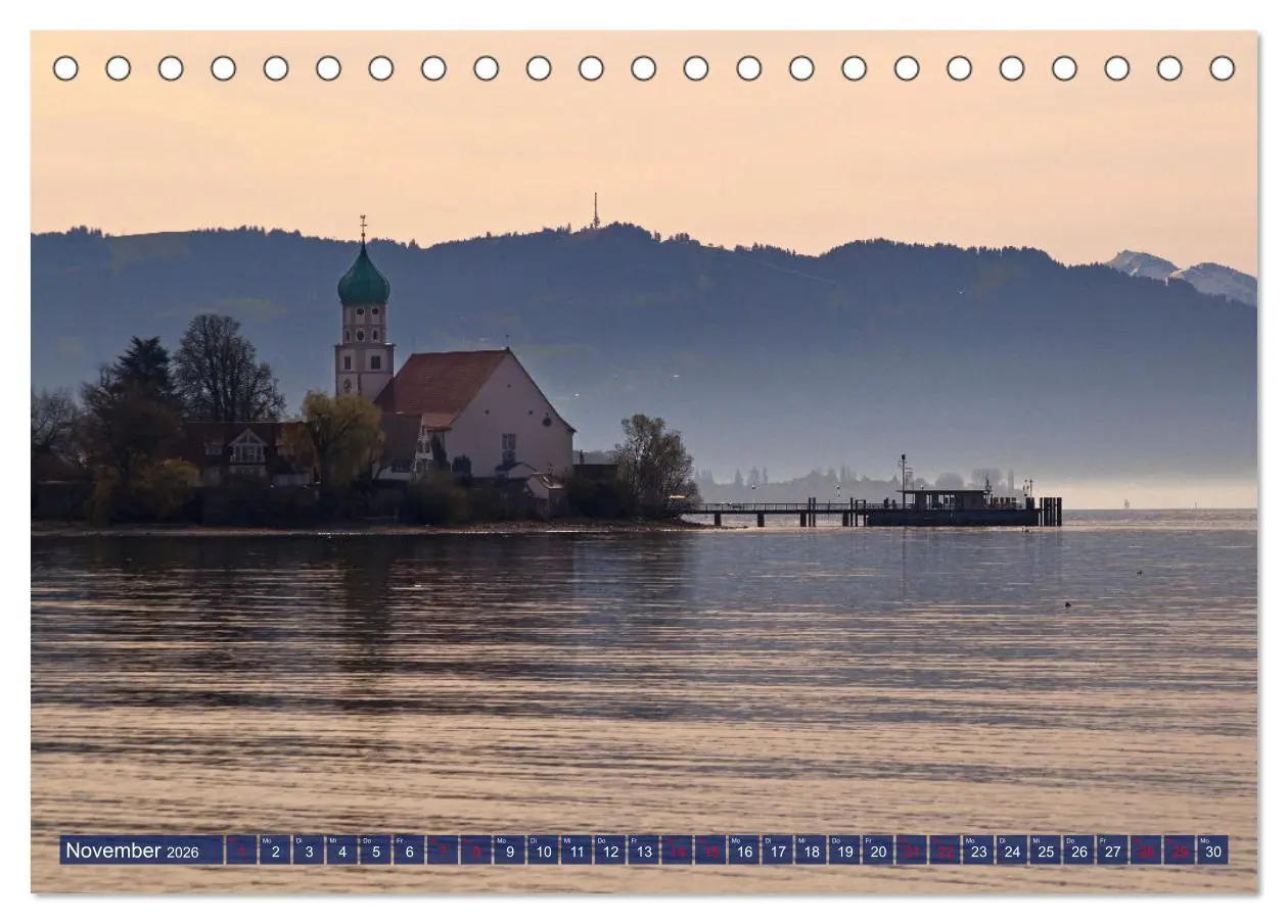 Bild: 9783457636794 | Sehnsuchtsziel Bodensee (Tischkalender 2026 DIN A5 quer), CALVENDO...