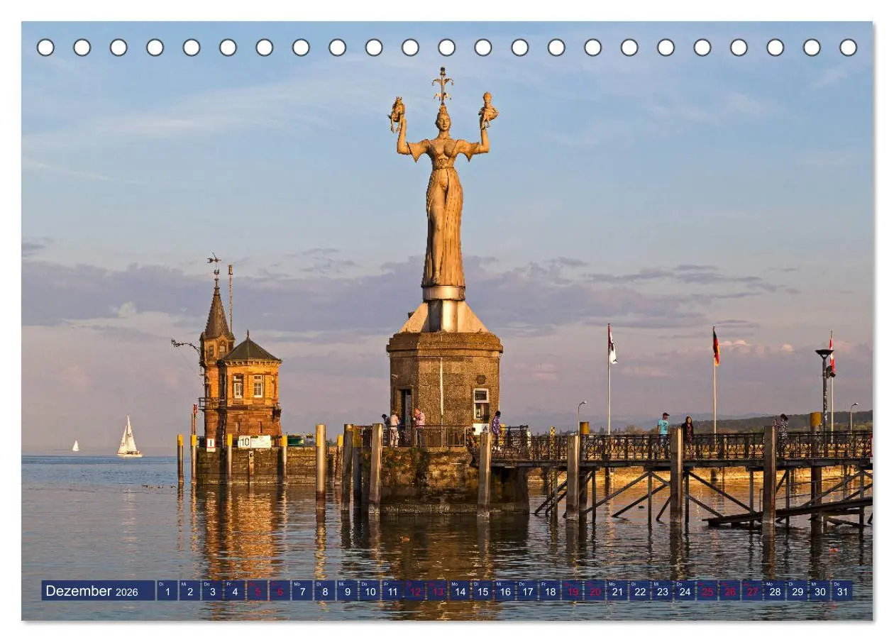 Bild: 9783457636794 | Sehnsuchtsziel Bodensee (Tischkalender 2026 DIN A5 quer), CALVENDO...
