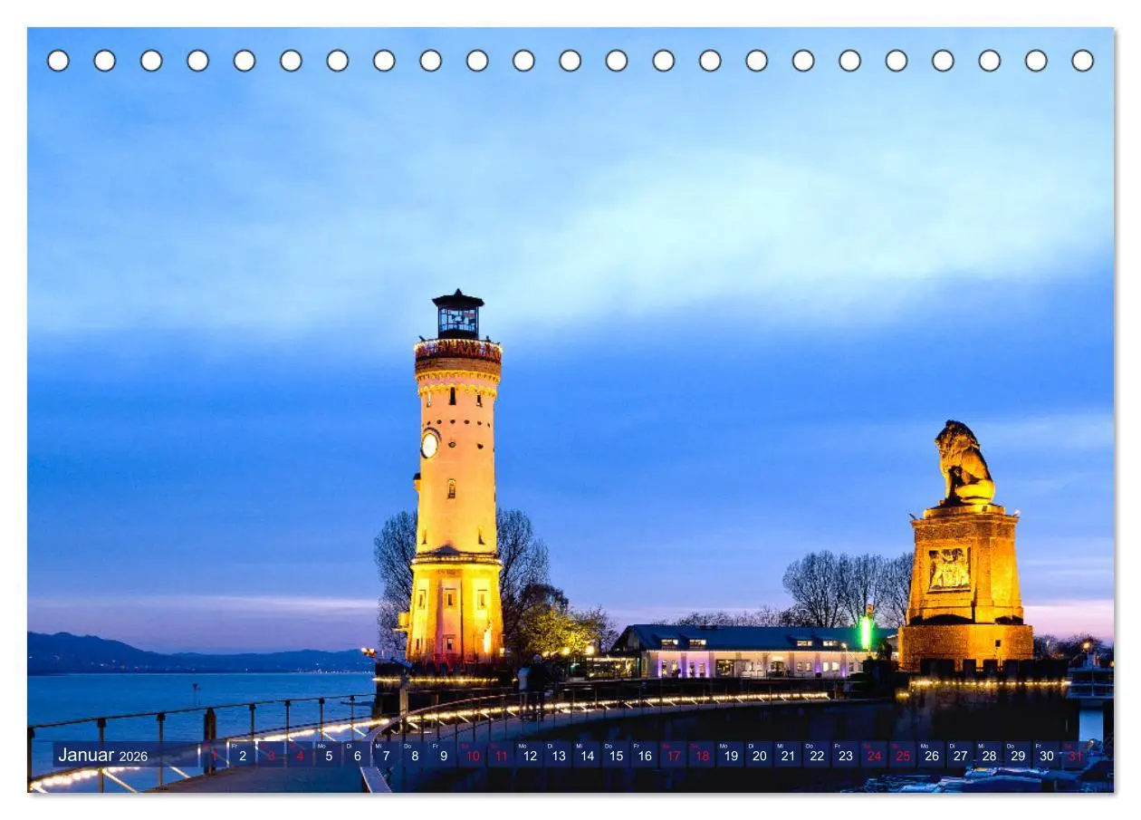 Bild: 9783457636794 | Sehnsuchtsziel Bodensee (Tischkalender 2026 DIN A5 quer), CALVENDO...