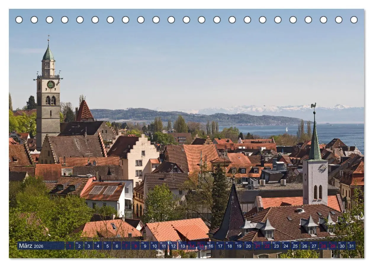 Bild: 9783457636794 | Sehnsuchtsziel Bodensee (Tischkalender 2026 DIN A5 quer), CALVENDO...