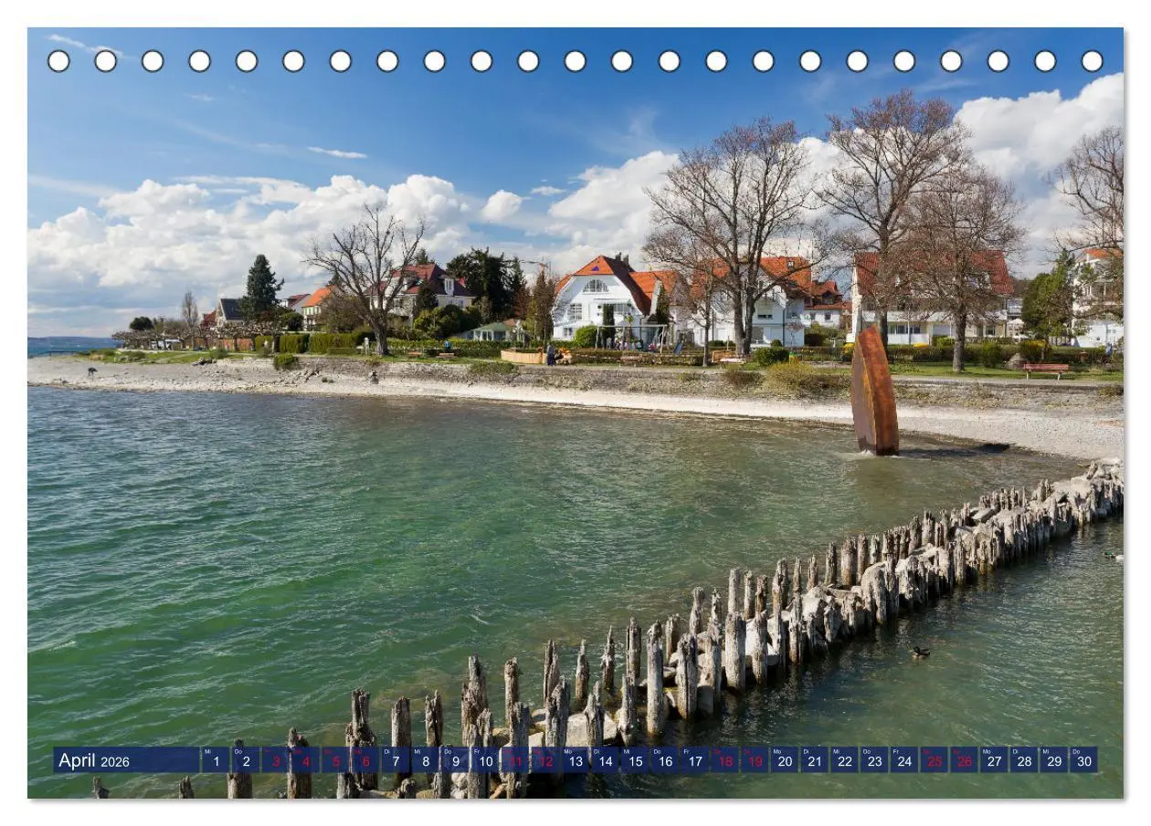 Bild: 9783457636794 | Sehnsuchtsziel Bodensee (Tischkalender 2026 DIN A5 quer), CALVENDO...