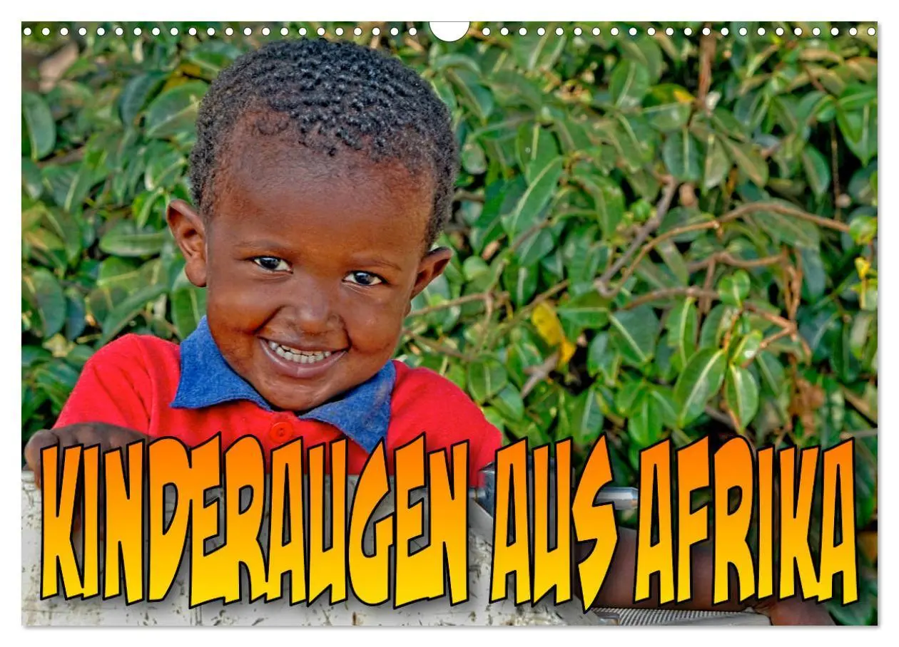 Cover: 9783457706794 | Kinderaugen aus Afrika (Wandkalender 2026 DIN A3 quer), CALVENDO...